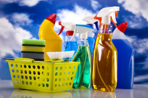 North Sheen Carpet Cleaners team preparing safe carpet cleaning equipment