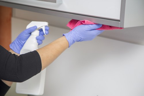 Enzymatic cleaning method used for pet odour removal on carpets